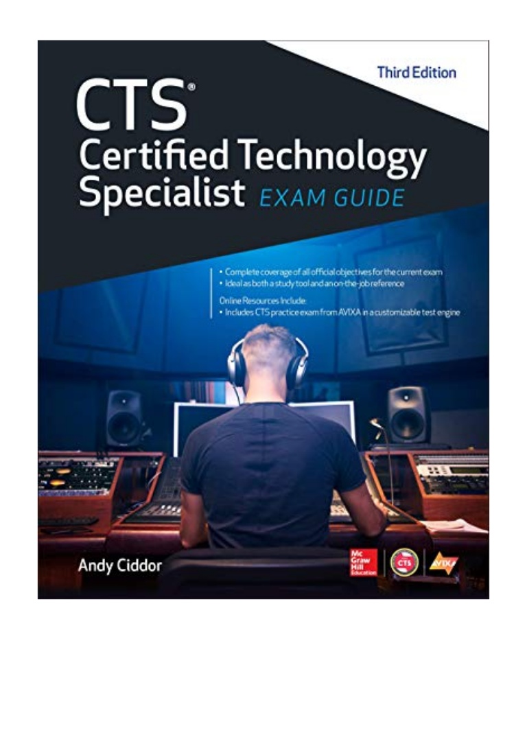 cts certified technology specialist exam guide 2016 edition